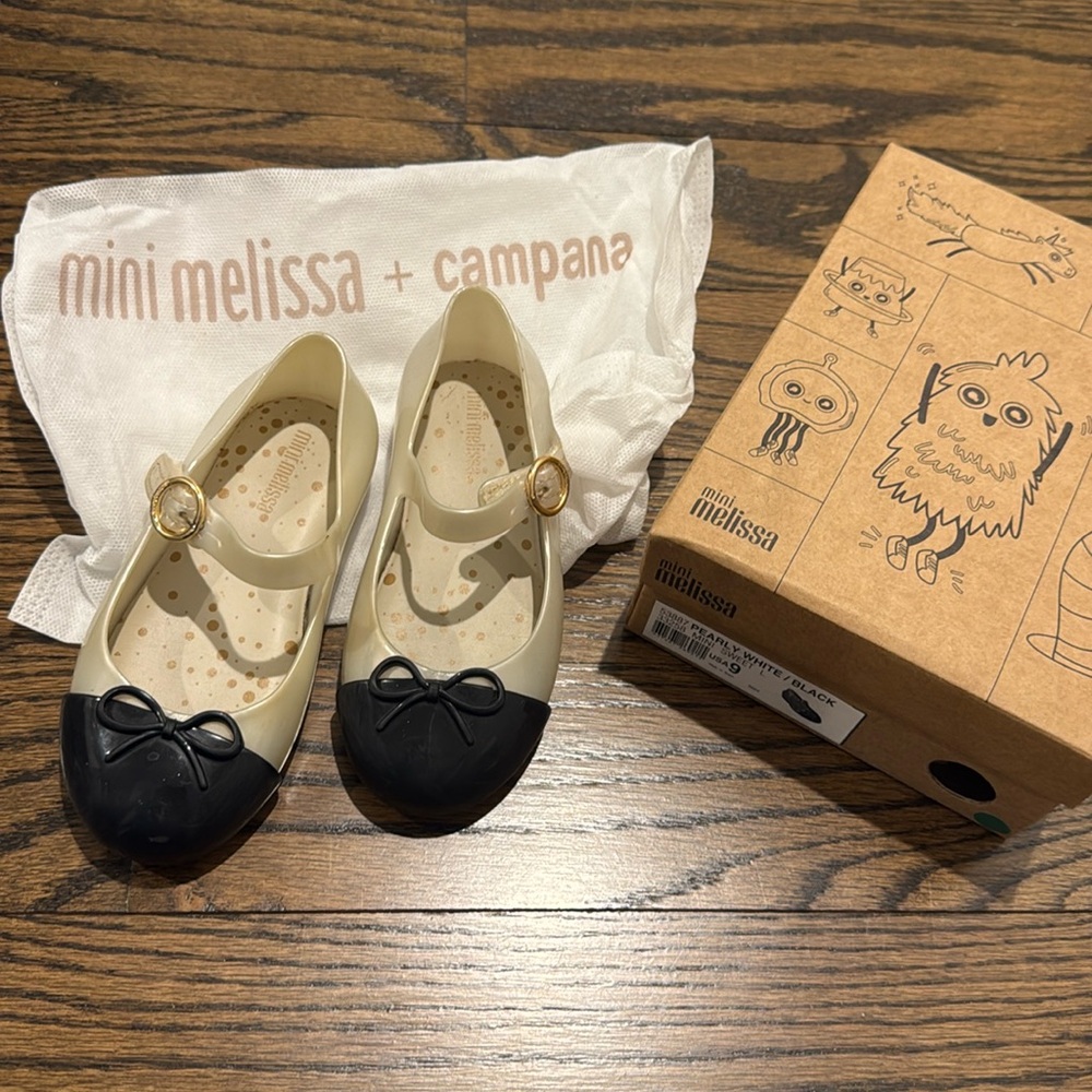 Mini Melissa Cap toe Mary Jane